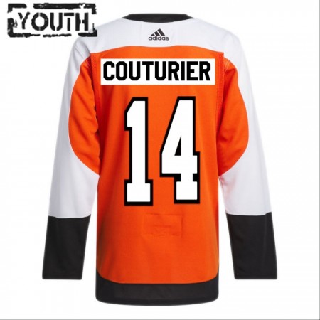 Philadelphia Flyers Dresy Sean Couturier Adidas 2023-24 oranžový Domácí Authentic - Dětské Philadelphia Flyers Dresy Sean Couturier Adidas 2023-24 oranžový Domácí Authentic - Dětské
